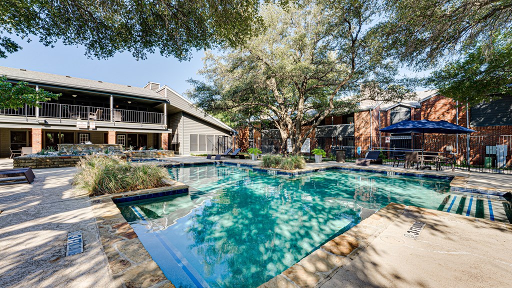 Relaxing Pool at Indian Creek Apartments, Texas