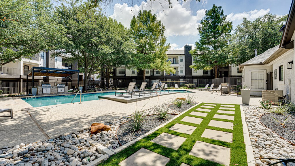 Courtyard View at Knox Allen Station, Allen, TX, 75002