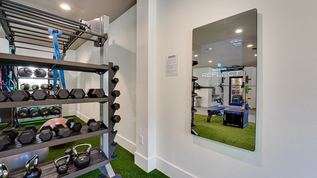 Free Weights at Knox Allen Station, Allen, TX