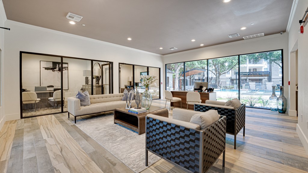 Resident Clubhouse at Knox Allen Station, Allen, TX, 75002