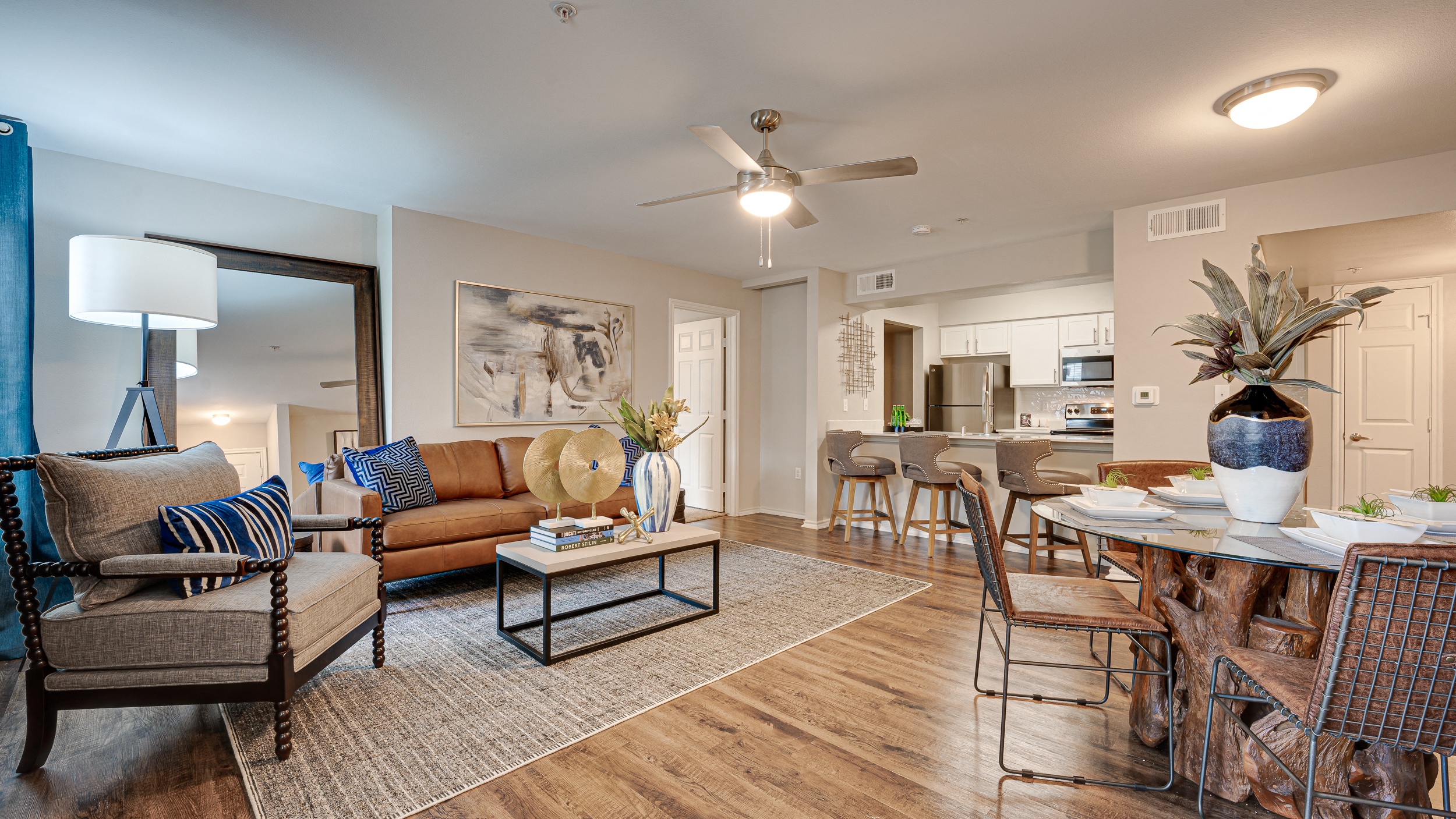 Living Room at Knox Allen Station, Texas