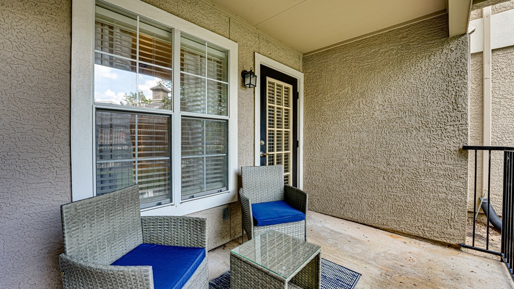 Patio at Knox Allen Station, Texas, 75002