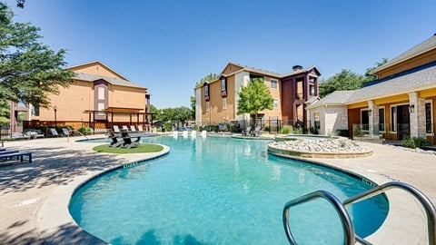 Glimmering Pool at Limestone Ranch, Lewisville, 75067