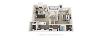 1 bed 1 bath B at Limestone Ranch Apartments, Lewisville 75067