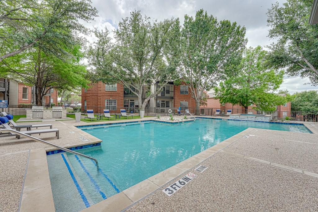 Swimming Pool with Sun Deck at Mason, Texas, 75069