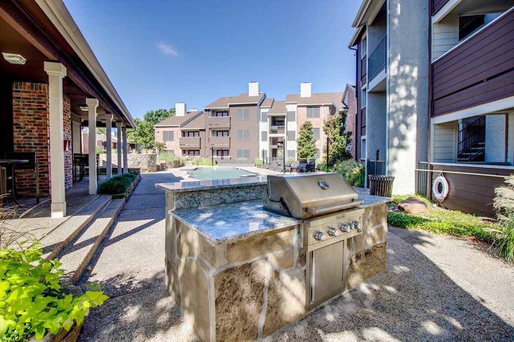 BBQ time at Timberglen Apartments, Dallas, TX, 75287