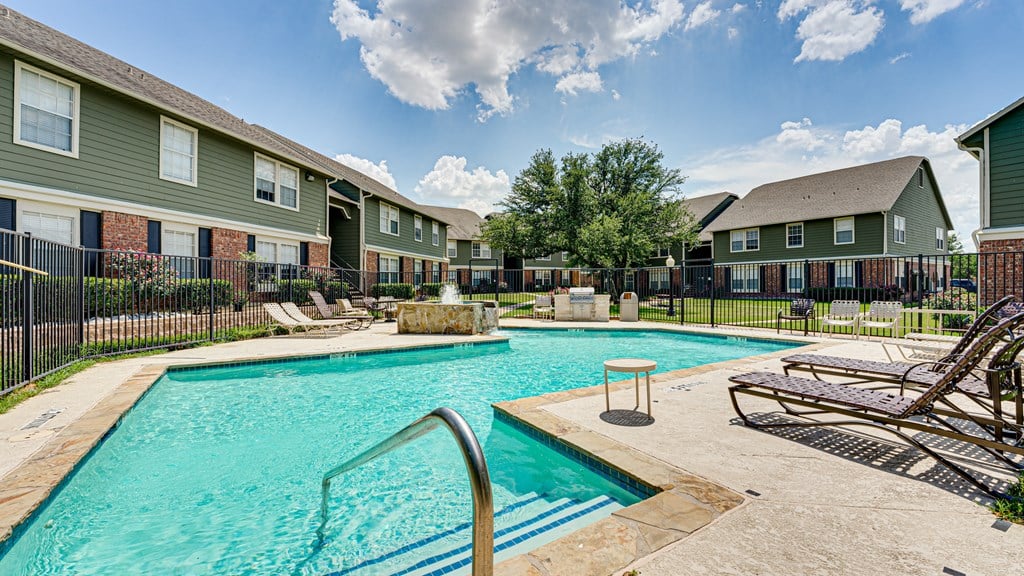 Swimming Pool With Relaxing Sundecks at Arbors Of Corsicana, Texas