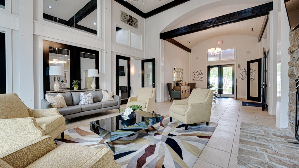 Community Clubhouse at The Brazos, Dallas, Texas