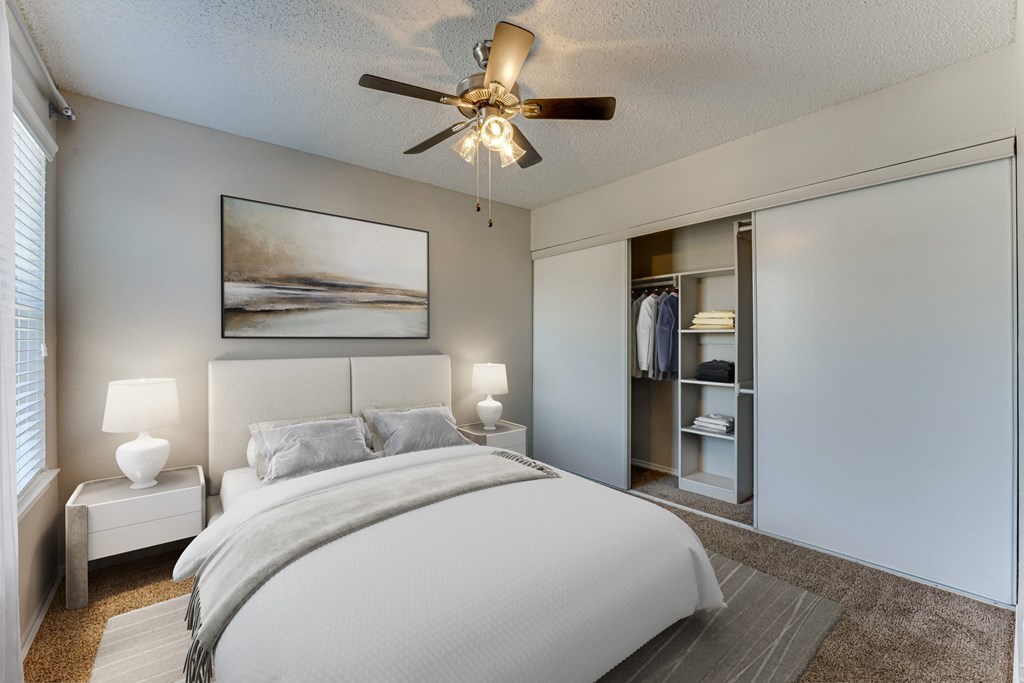 Comfortable Bedroom at Towne Centre Village, Mesquite, 75150