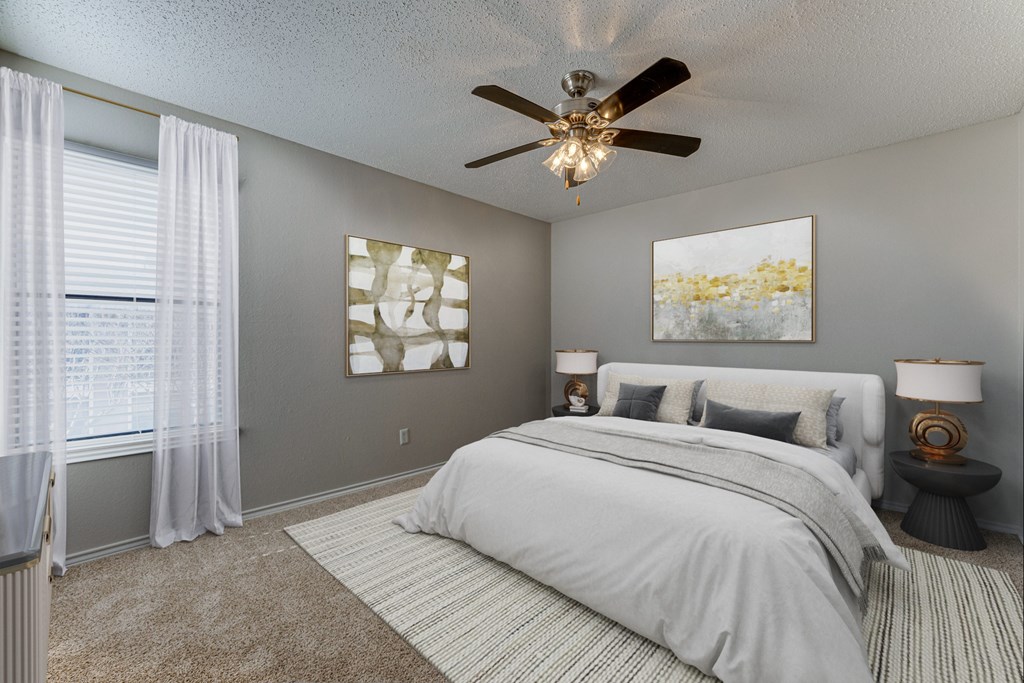 Comfortable Bedroom at Towne Centre Village, Texas, 75150