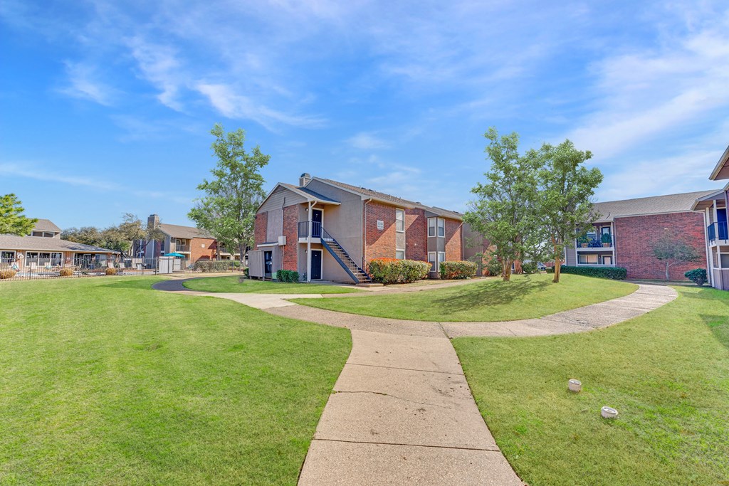 Walking Path at Towne Centre Village, Texas, 75150