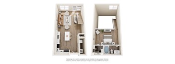 Jasper Floor Plan at Vue Fitzhugh, Dallas, TX