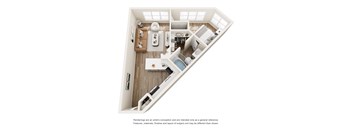 L300 Floor Plan at Vue Fitzhugh, Dallas, TX, 75204