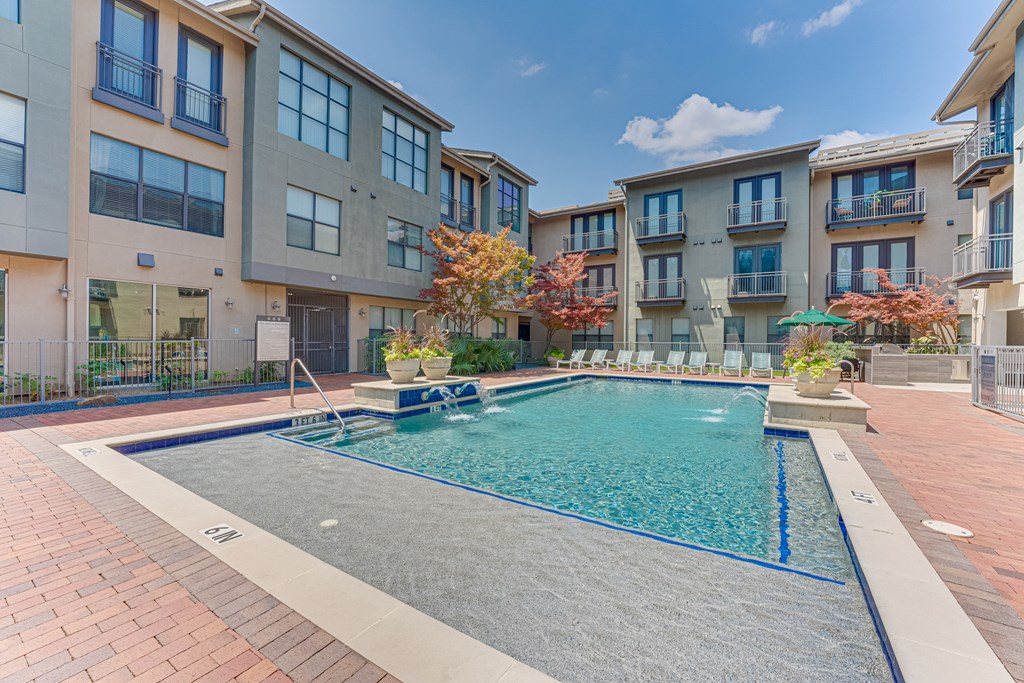 Large Pool View at Vue Greenville, Dallas, TX, 75206