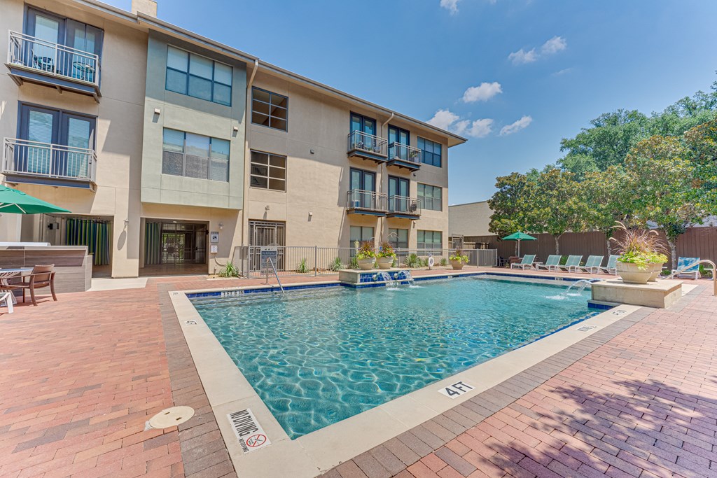 Sparkling Pool at Vue Greenville, Texas, 75206