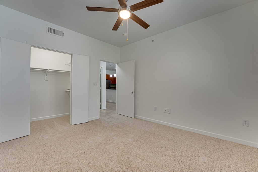 Carpeted Bedroom at Vue Greenville, Texas