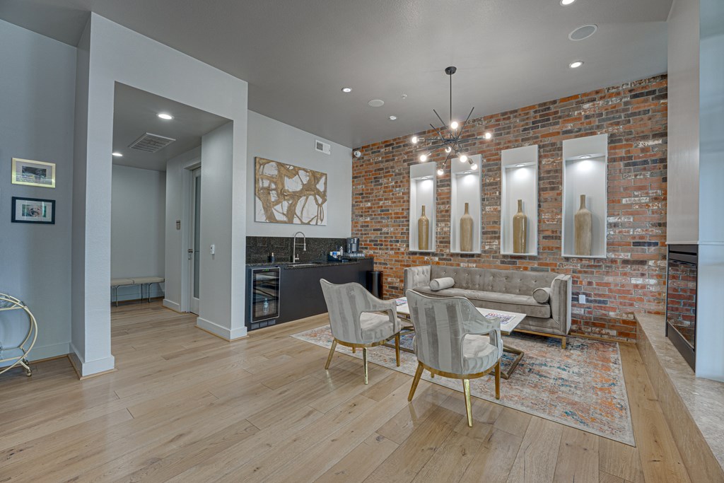 Coffee Bar Lounge at Vue Greenville, Dallas, Texas