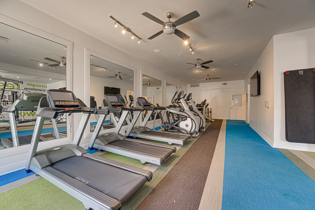 Cardio Machines at Vue Live Oak, Dallas