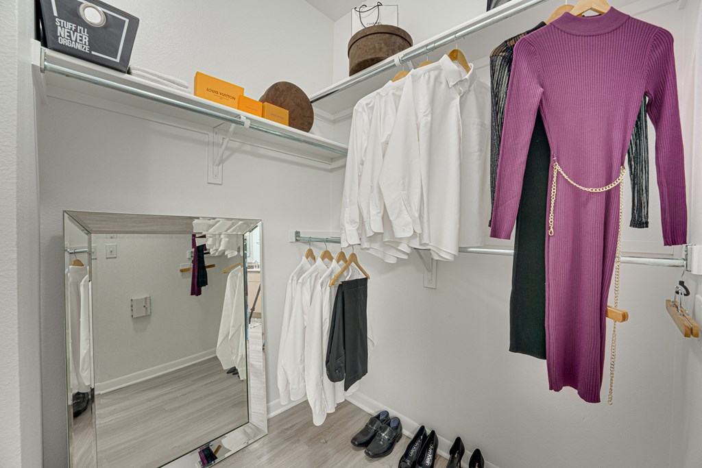 Spacious Closet at Vue Live Oak, Texas, 75204