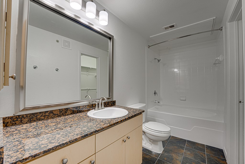 Vanity Lights at Vue Live Oak, Dallas, TX