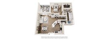 Griffin Floor Plan at Vue Greenville, Dallas, TX