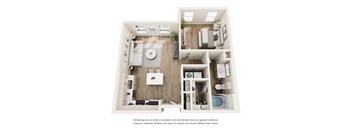 Mockingbird Floor Plan at Vue Greenville, Dallas, TX
