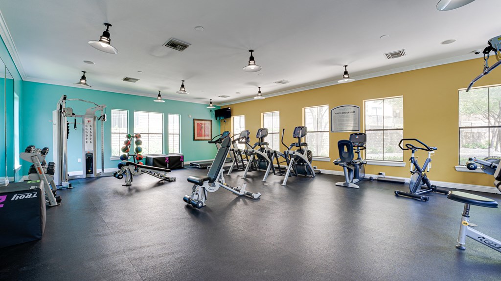 Two Level Fitness Center at Wind Dance, Texas, 75010