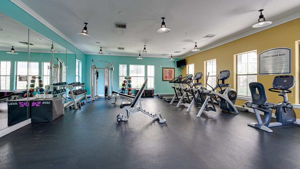 State-Of-The-Art Gym And Spin Studio at Wind Dance, Texas