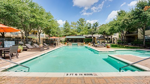 Outdoor Swimming Pool at Wind Dance, Carrollton, 75010