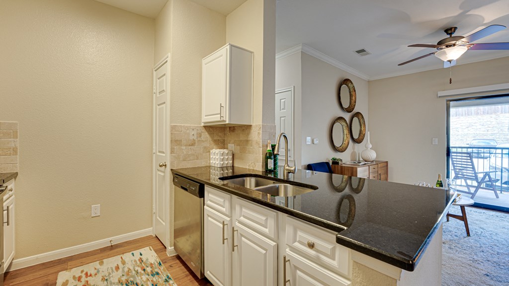 Kitchen Countertop at Wind Dance, Texas