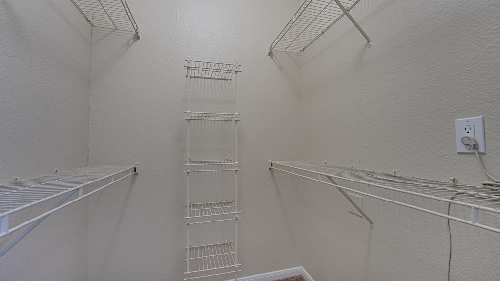 Closet View at Wind Dance, Texas, 75010