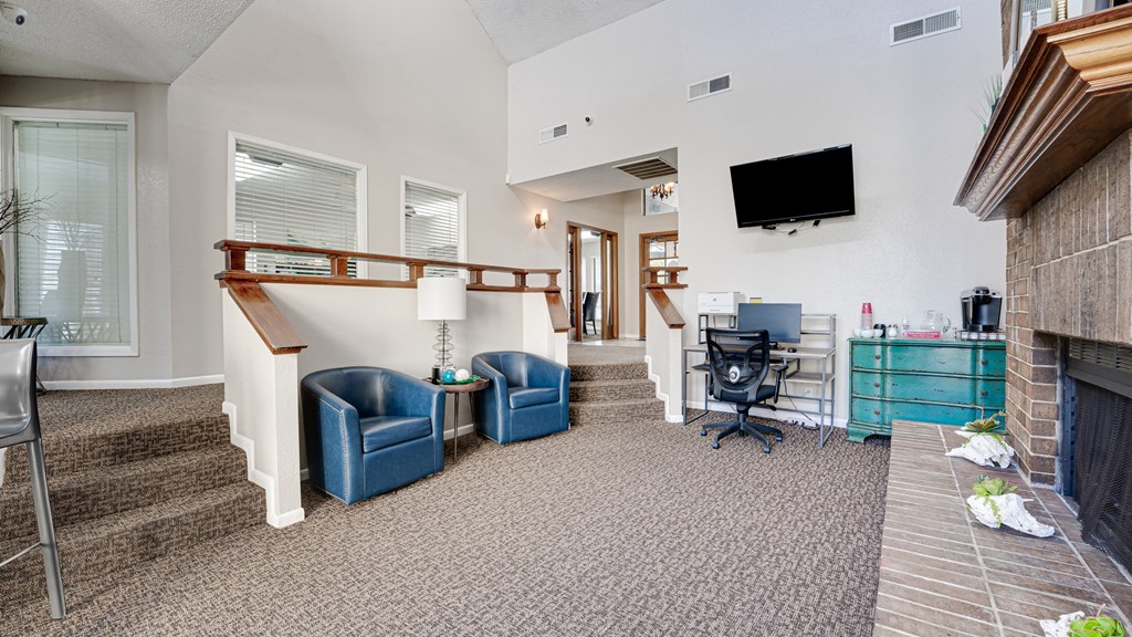 Community Clubroom at Woodland Hills, Texas