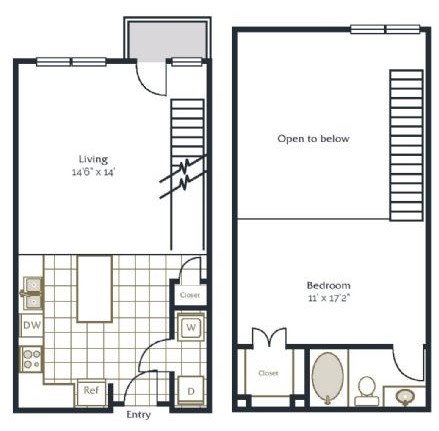 Jasper Floor Plan at Vue Fitzhugh, Dallas