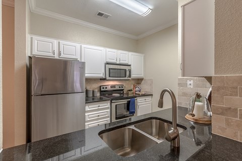 Fully Equipped Kitchen at Wind Dance, Carrollton