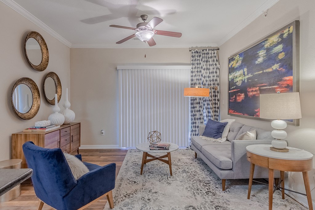 Living Room at Wind Dance, Carrollton, 75010