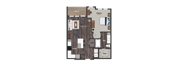 168 - harlow - 1 bedroom