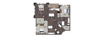 168 - beckham - 2 bedroom