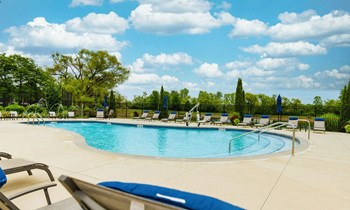 Relaxing Pool Area With Sundeck at Foxboro Apartments, Wheeling, 60090 - Photo Gallery 22