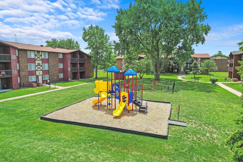 our apartments have a playground for kids
