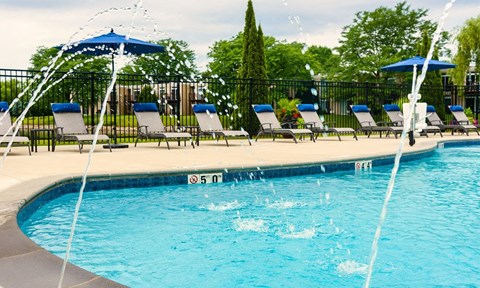 Refreshing Pool With Large Sundeck And Wi-Fi at Foxboro Apartments, Wheeling, 60090