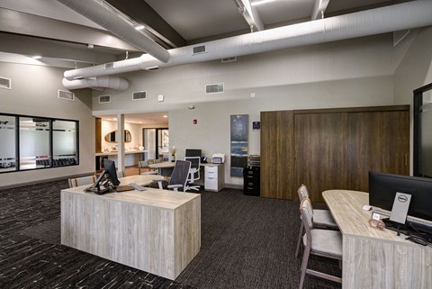 leasing office of The Bennington Apartments in Bensenville, IL