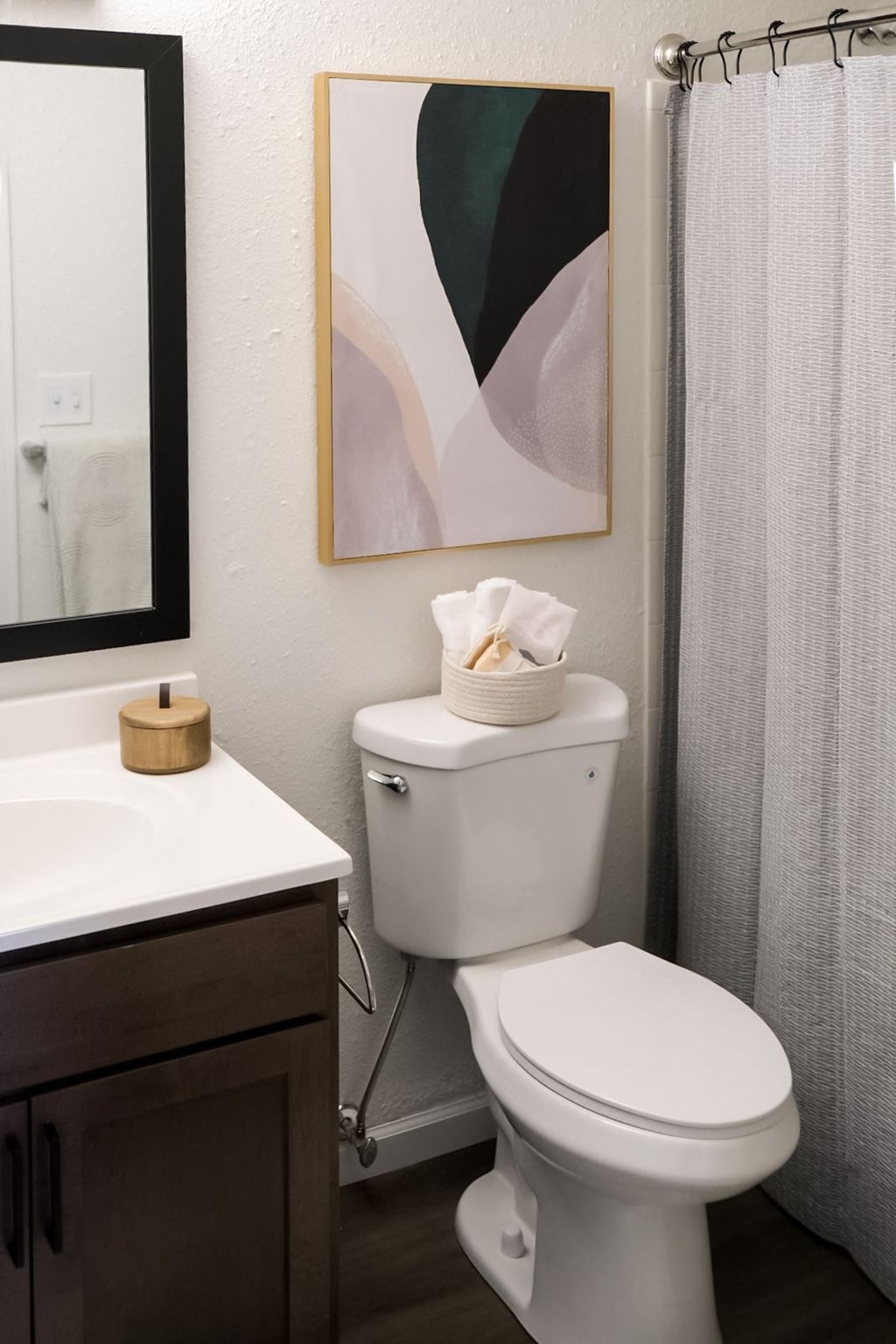 a small bathroom with a toilet and a sink
