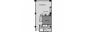 East End Lofts floor plan