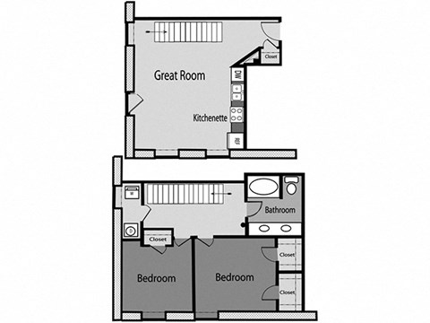 the floor plan of the house