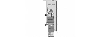 bedroom floor plan  the liberties  clearview floor plans