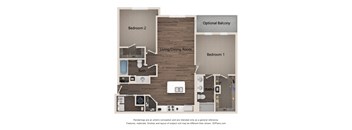 bedroom floor plan | the edge at 450