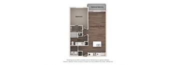 bedroom floor plan | the edge at 450