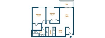 TWO BEDROOM RENOVATED