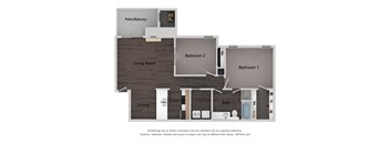 this is a 3d floor plan of a 2100 sq ft house