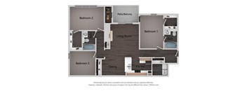 this is a 3d floor plan of a 2100 sq ft